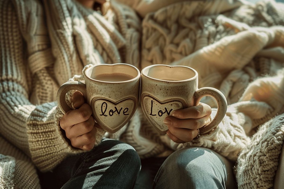 Démarrez votre journée en couple avec ces mugs duo inspirés par l'amour