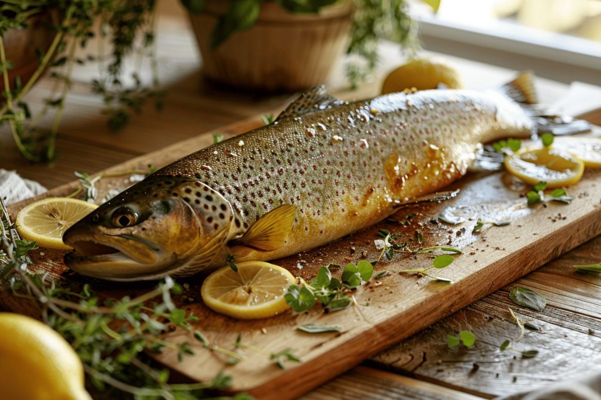 La truite parfaitement cuite : techniques pour débutants et gourmets