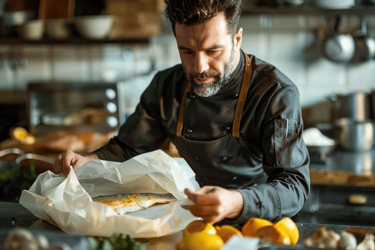 Le secret de Cyril Lignac pour perfectionner le poisson en papillote